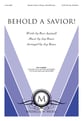 Behold a Savior! SATB choral sheet music cover